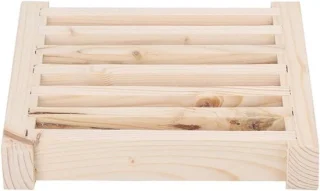 Universeel Houten Sauna Ventilatierooster 8.3x6 in