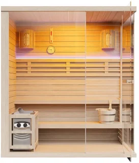 Vente-unique finse glazen sauna SELKI