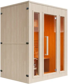 Vente-unique Finse sauna met kachel ULVILA