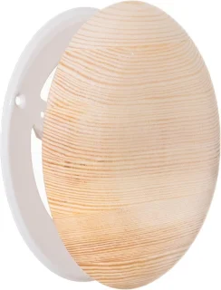 Ventilatiecover 10.2 cm ronde houten afzuigklep voor sauna
