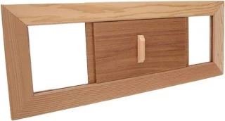Ventilatierooster voor hamam en saunakamer