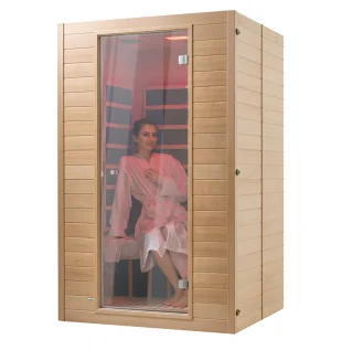 Verre Hemlock 2-persoons infraroodsauna