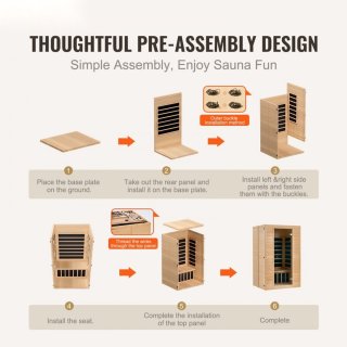 Wat vinden we goed aan de Verre Hemlock 2-persoons infraroodsauna