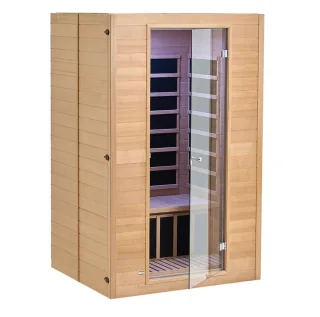 Verre Hemlock 2-persoons infraroodsauna