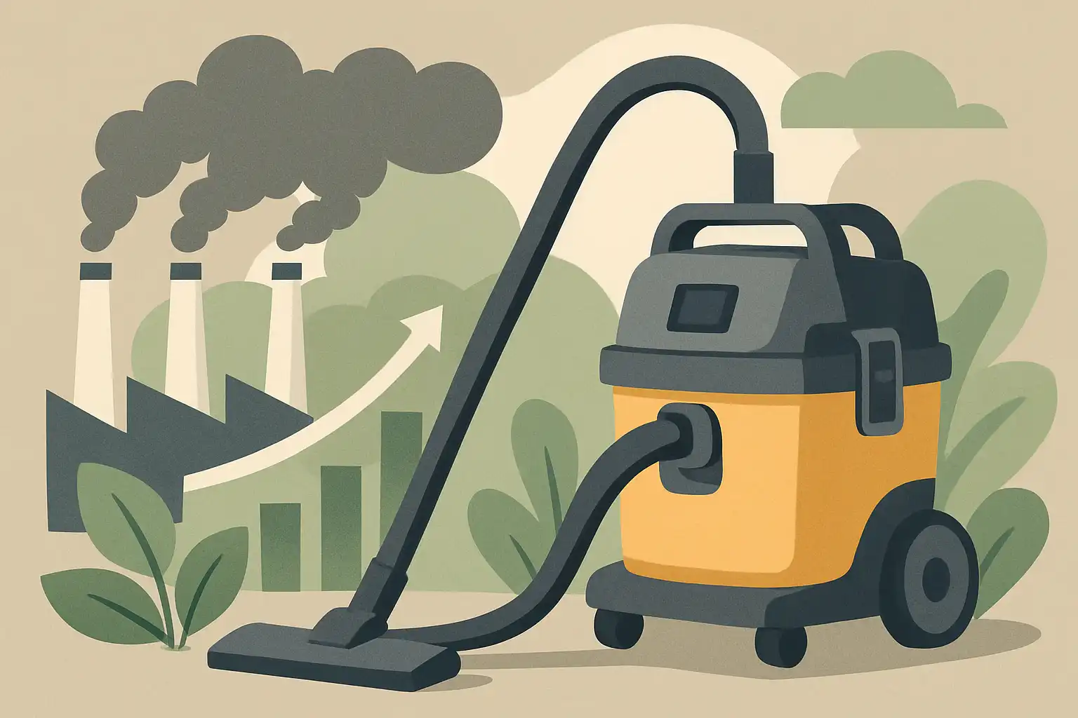 De verborgen uitstoot van je bouwstofzuiger (en slimme stappen om die te verlagen)