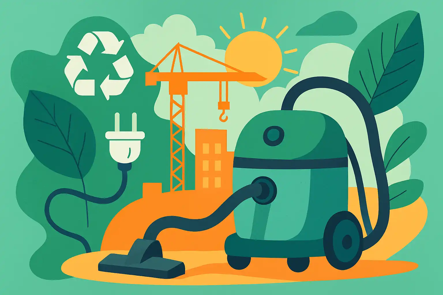 Duurzaam stofzuigen op de bouw: zo kies je een milieuvriendelijke bouwstofzuiger en bespaar energie