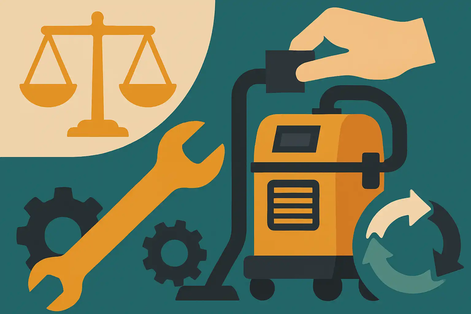 Het recht op reparatie en bouwstofzuigers: waarom reparatievriendelijkheid jouw klusbedrijf toekomstbestendig maakt