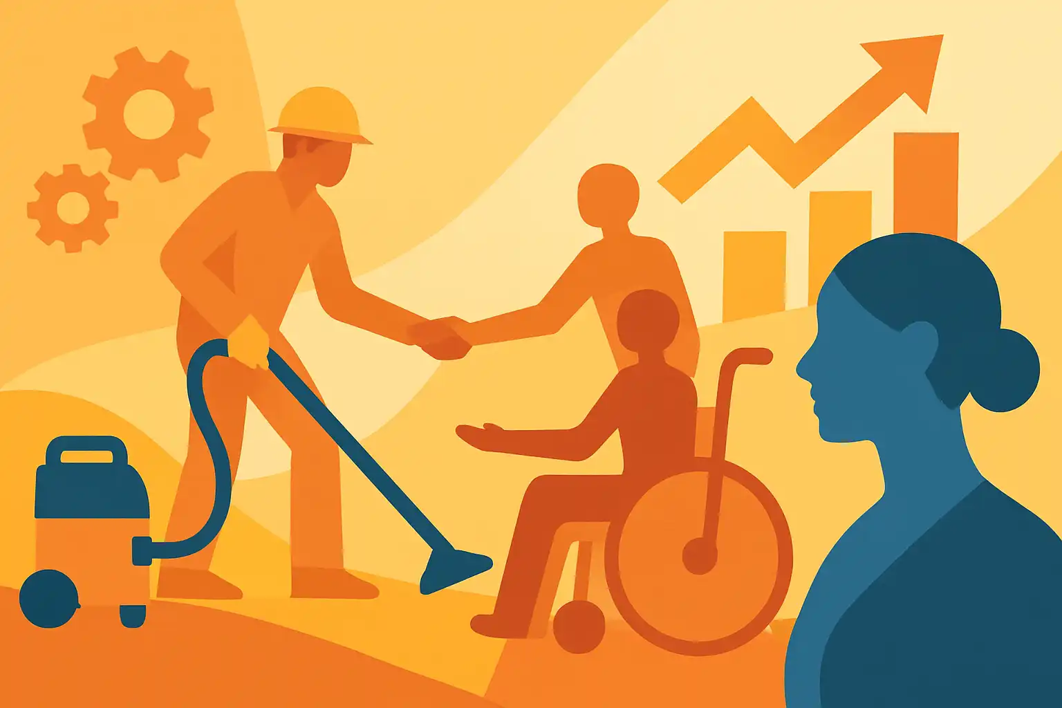 Hoe bouwstofzuigers je team fitter en inclusiever maken: minder fysieke belasting en lager verzuim