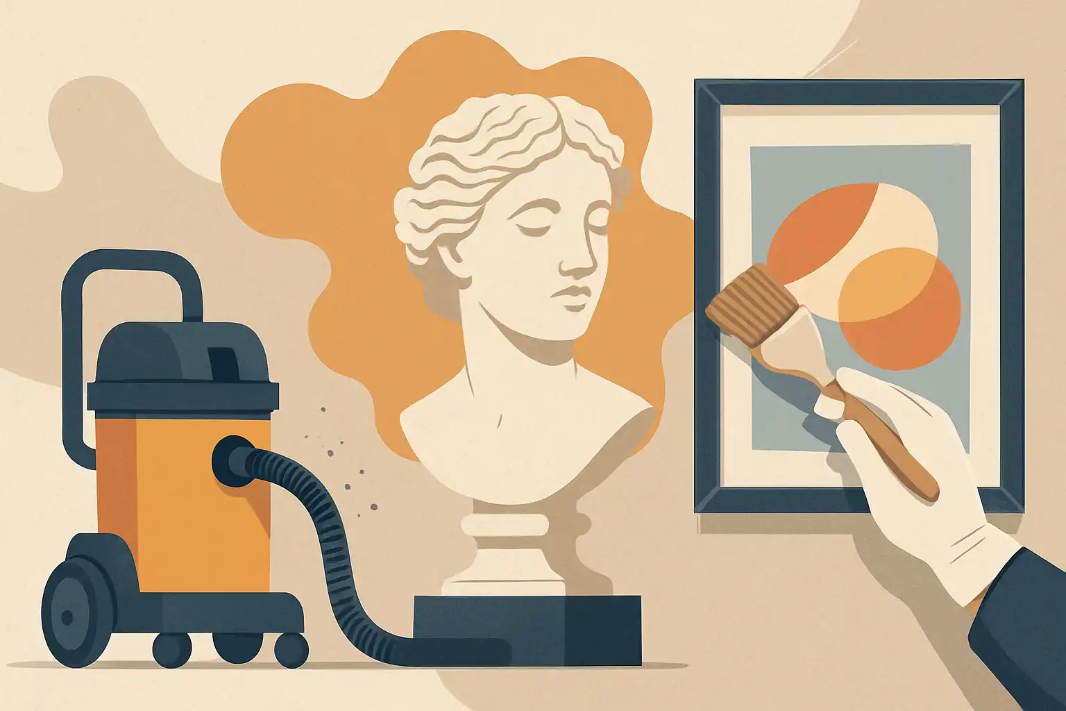 Hoe bouwstofzuigers museum- en kunstrestauraties beschermen: praktische tips van restaurateurs