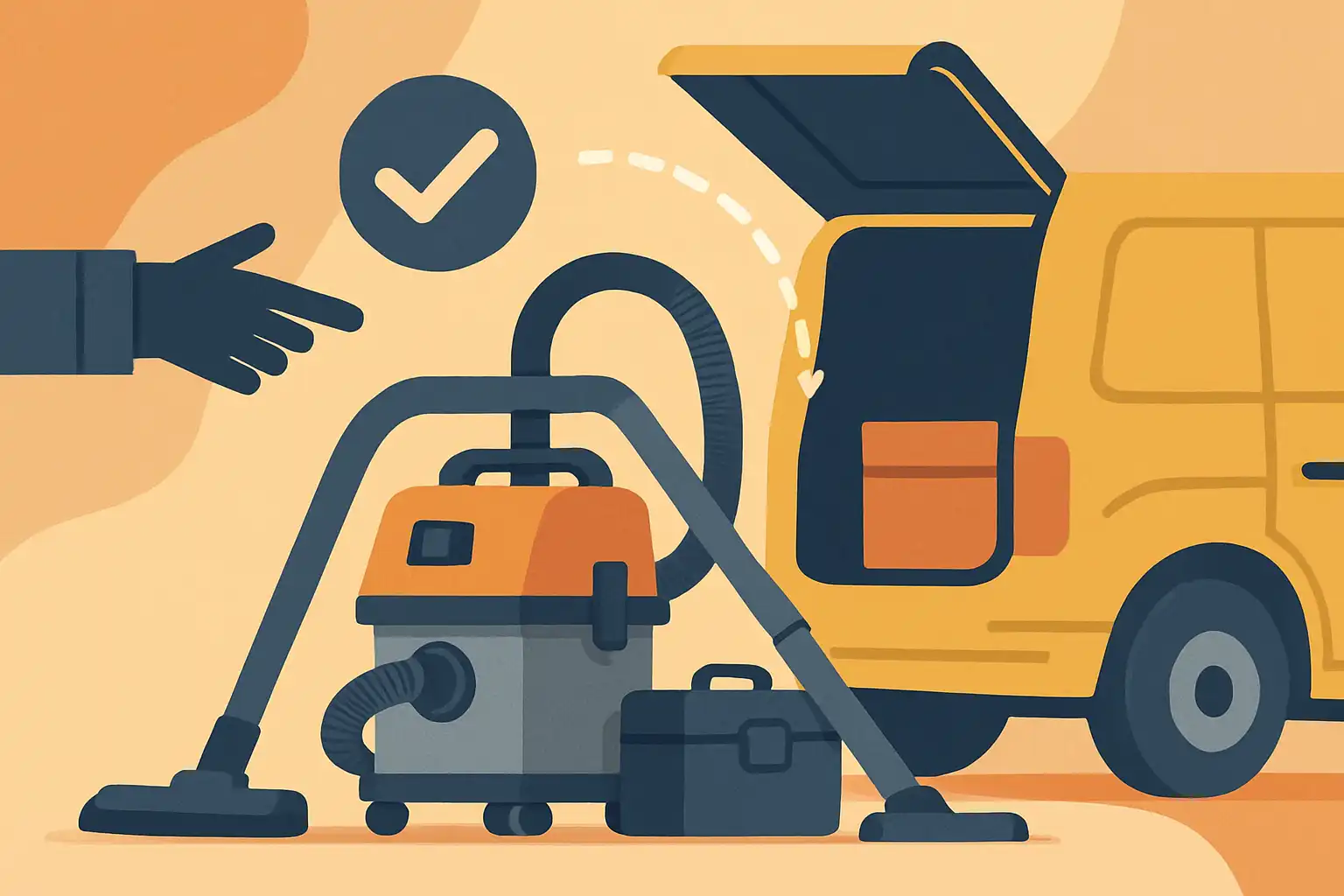 Hoe je een bouwstofzuiger slim inpakt: ruimte besparen, schade voorkomen en altijd klaar voor de klus