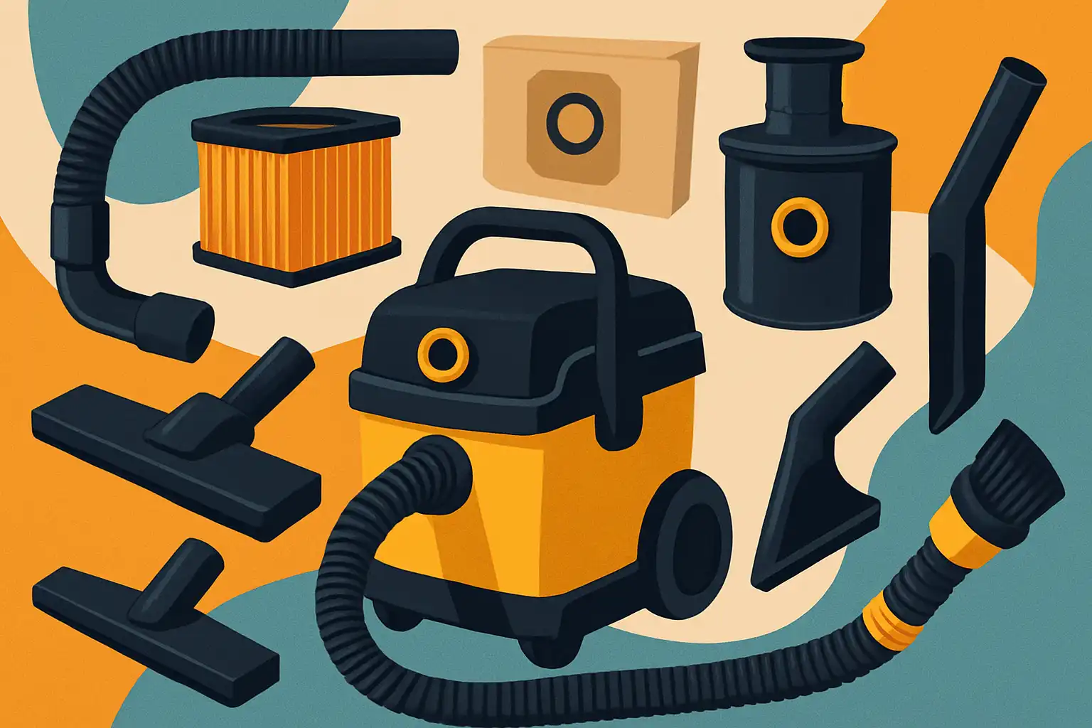 Ontdek 8 slimme accessoires voor je bouwstofzuiger die je werk echt veranderen