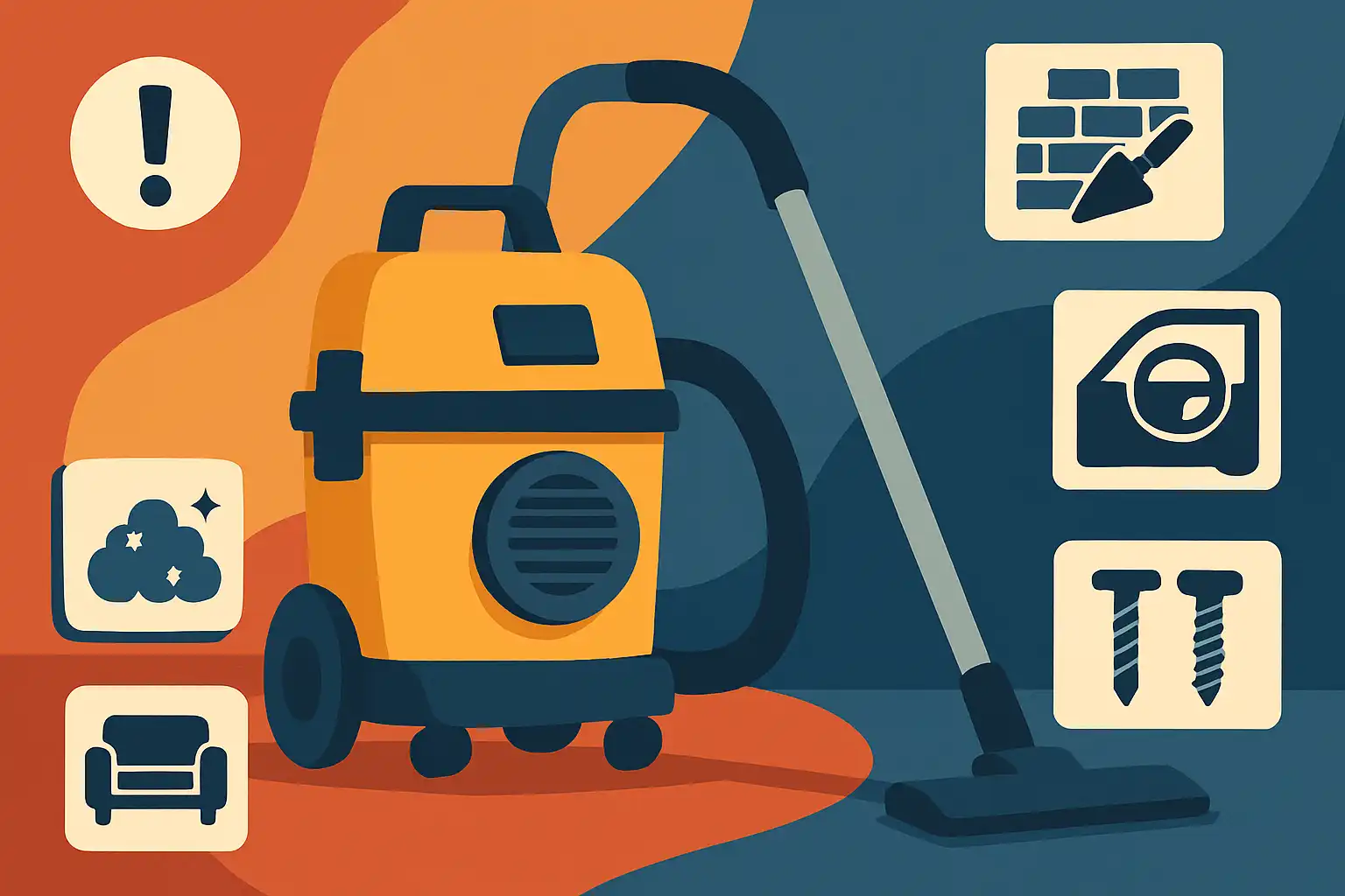 Vijf verrassende situaties waarin een bouwstofzuiger je uren bespaart