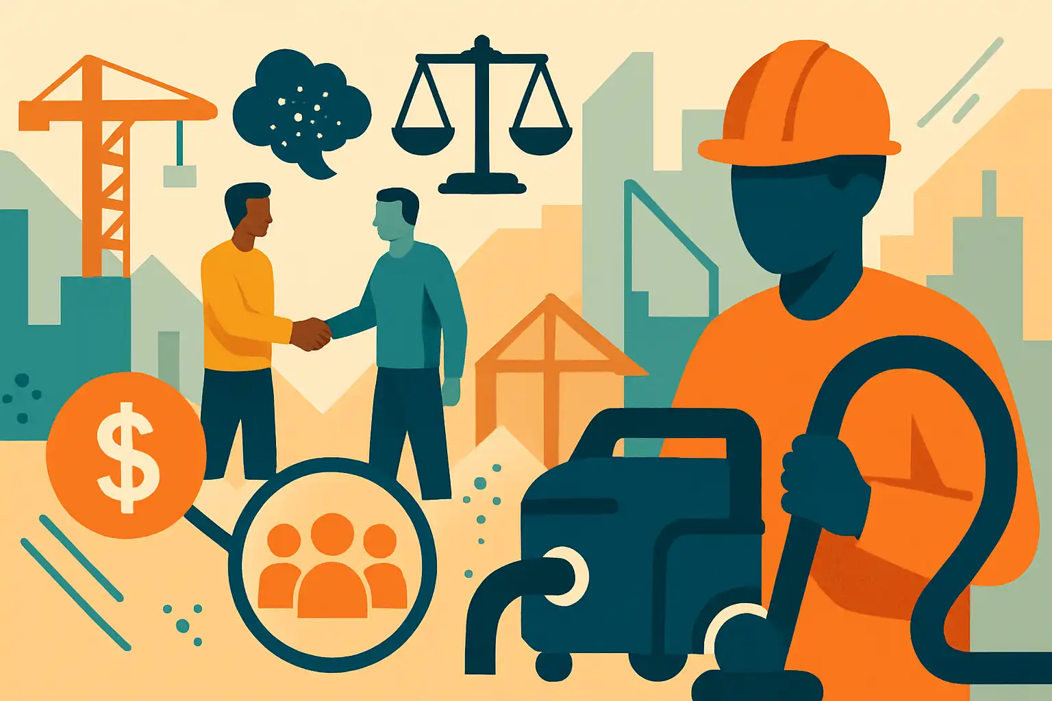 Zo deel je kosten en verantwoordelijkheden voor stofbeheer op gezamenlijke bouwprojecten