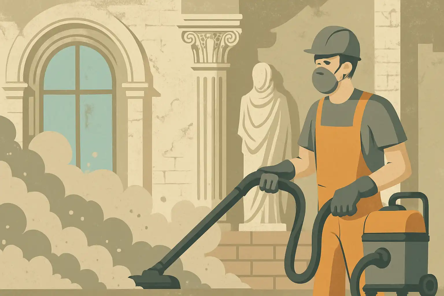 Zo houd je monumentale renovaties stofvrij (en bescherm je kwetsbare materialen)