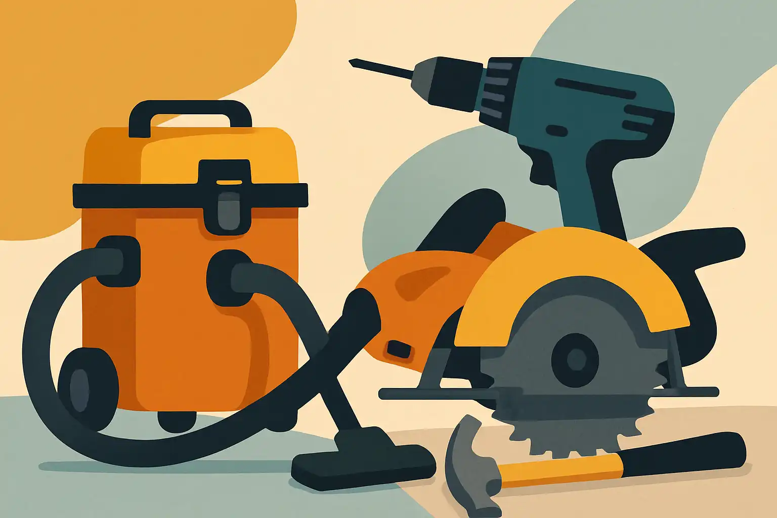 Zo maak je verschillende bouwstofzuigers en gereedschappen merkonafhankelijk op de klus