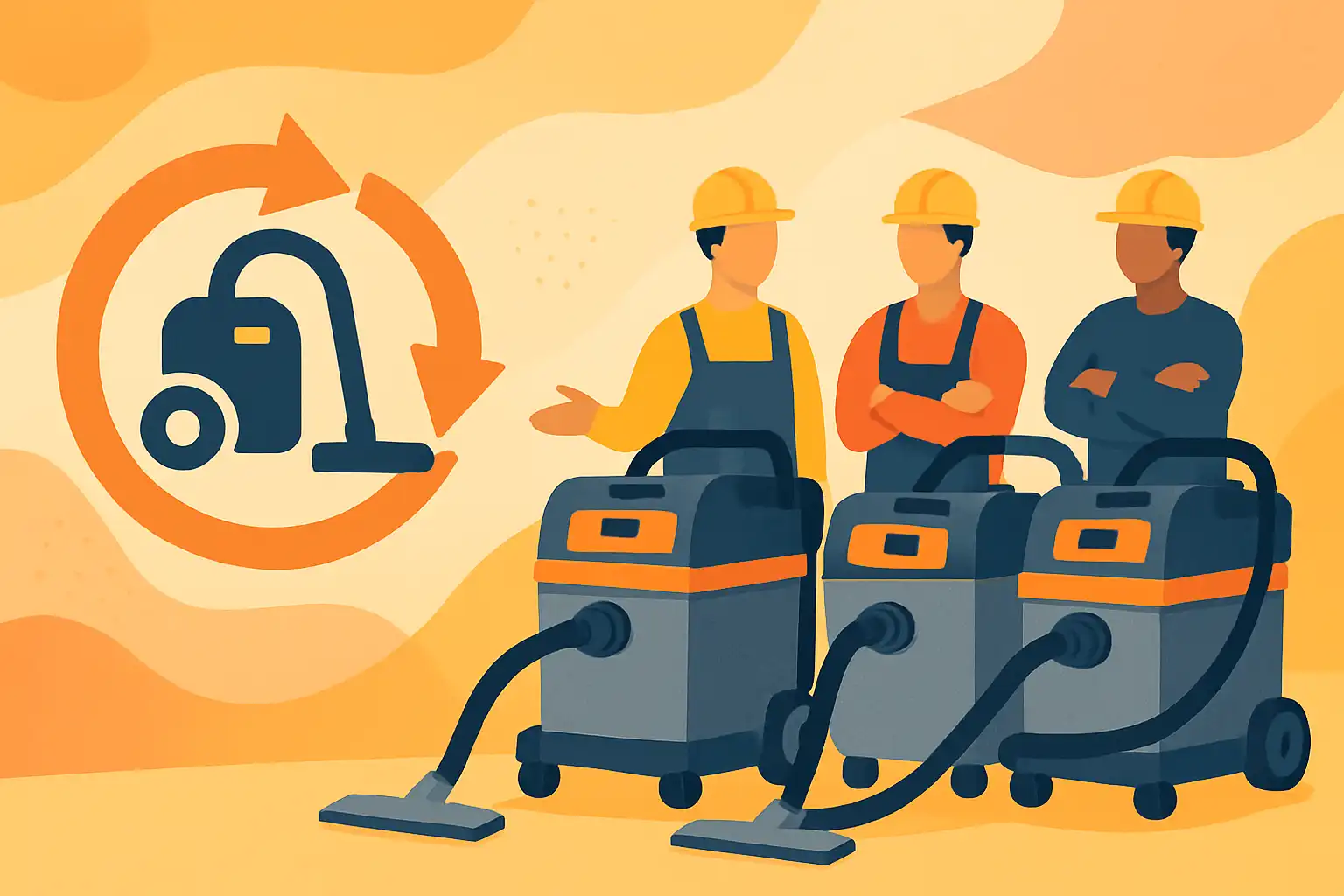 Zo start je een succesvolle deelpool van bouwstofzuigers met collega-klussers