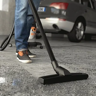Natte en Droogzuiger met 1600W, 30L Capaciteit en Accessoires