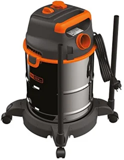 Natte en Droogzuiger met 1600W, 30L Capaciteit en Accessoires