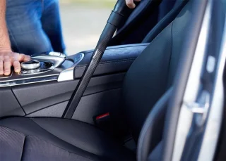 12L nat- en droogzuiger voor huis, tuin en auto - krachtige stofzuiger met zakloos ontwerp