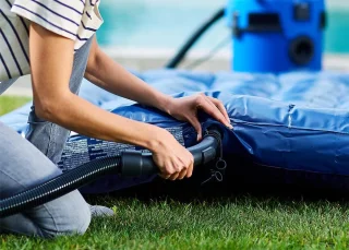 12L nat- en droogzuiger voor huis, tuin en auto - krachtige stofzuiger met zakloos ontwerp
