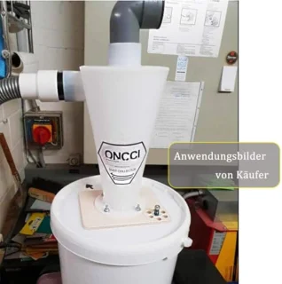 Professionele filterafscheider voor cycloonstofzuiger - Set met accessoires