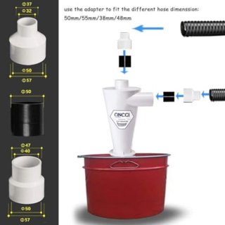 Professionele filterafscheider voor cycloonstofzuiger - Set met accessoires review