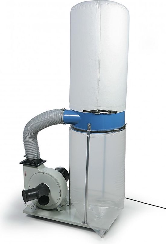 Krachtige, mobiele stofafzuiginstallatie voor bouwplaatsen