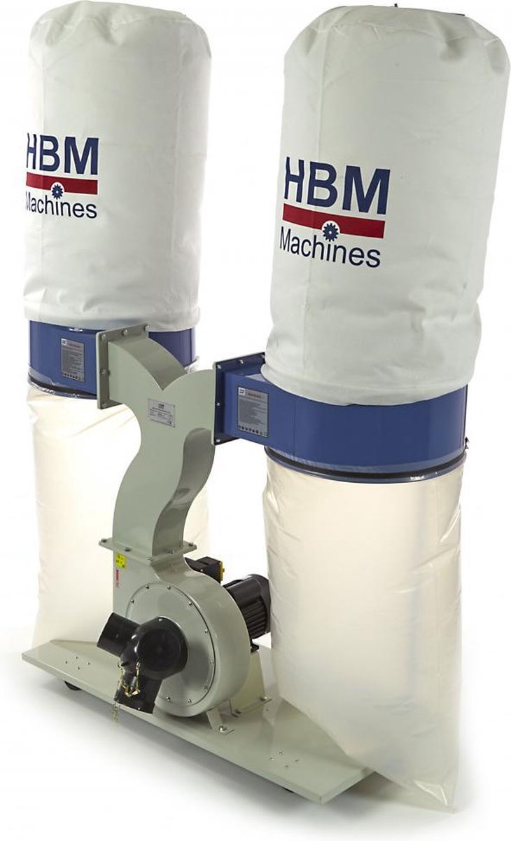 De 300 Stofafzuiginstallatie 230V 4000m3/h in één oogopslag