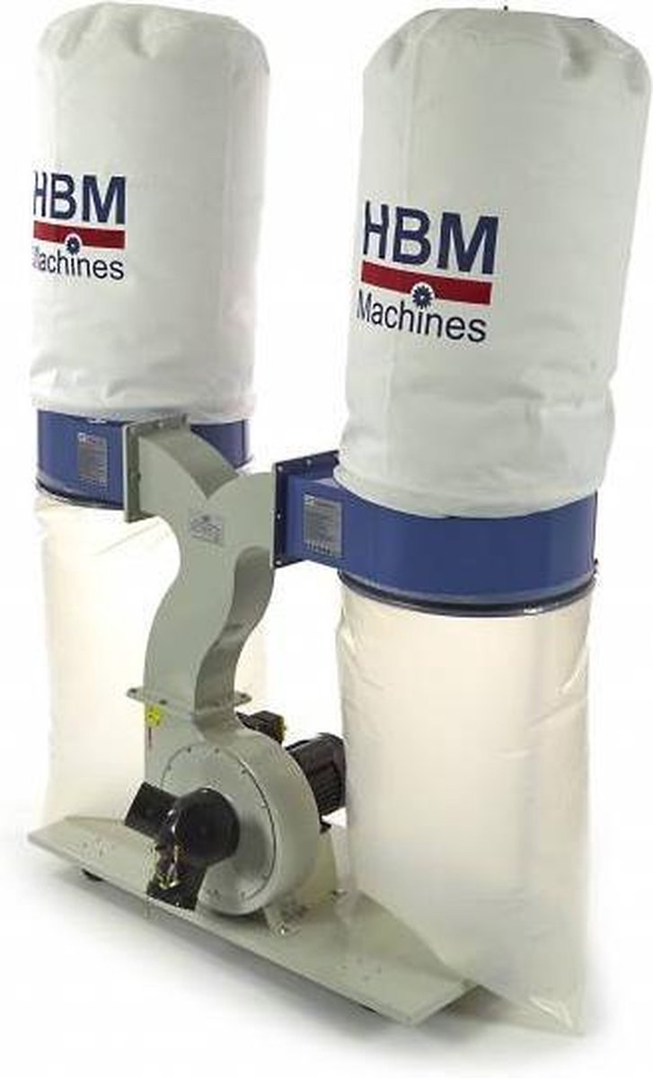 De 300 Stofafzuiginstallatie 400V 4000m3/u in één oogopslag