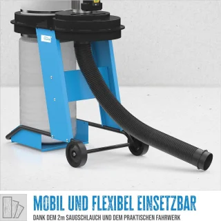 Afzuiginstallatie voor houtbewerking
