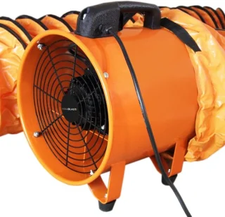 Afzuigventilator 38x34x43 cm - Oranje