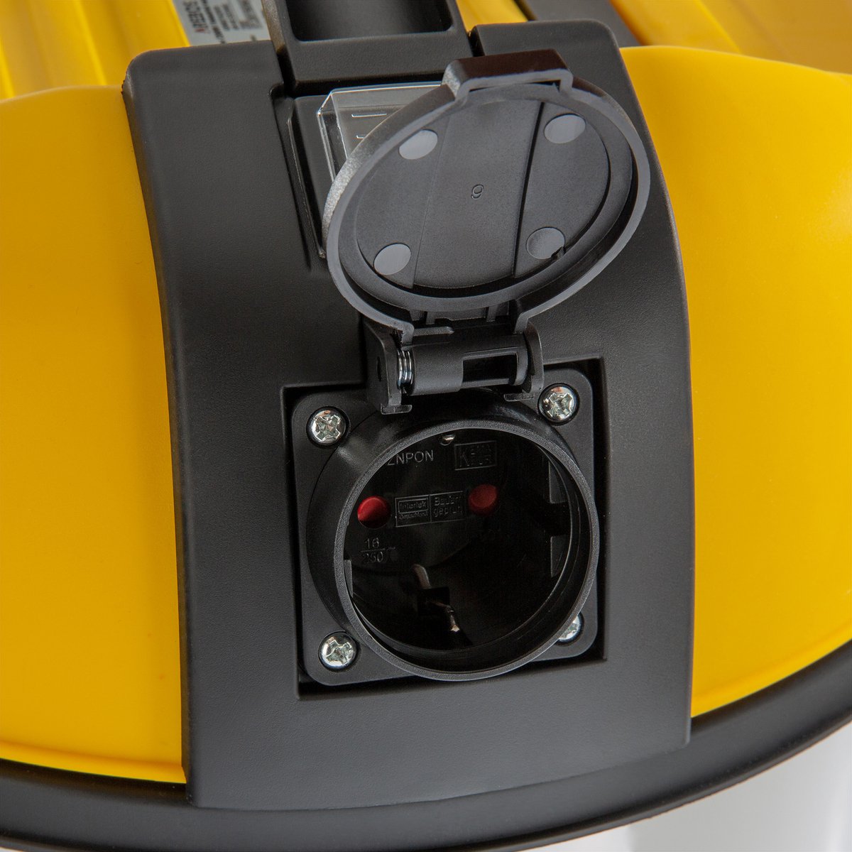 AREBOS Industriële stofzuiger 30L 1300W geel