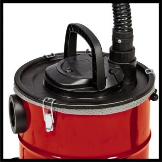 Aszuiger 1250W 20L RVS opvangbak op wieltjes complete set