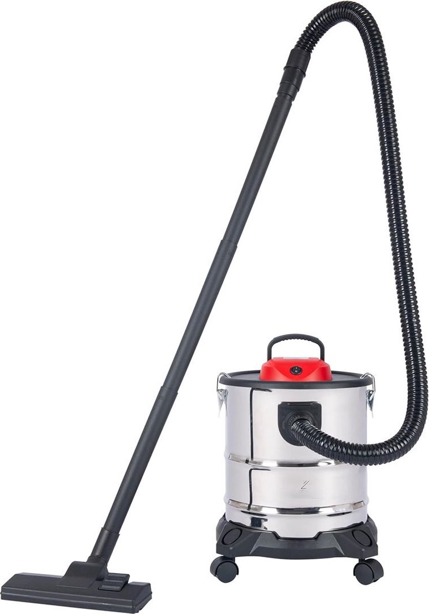 Aszuiger 2000W 20L RVS Tank Op Wieltjes Complete Set