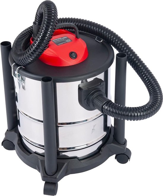 Aszuiger 2000W 20L RVS Tank Op Wieltjes Complete Set