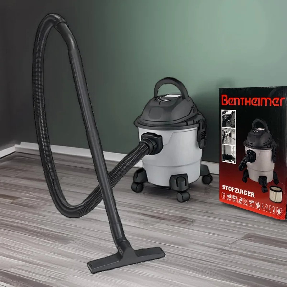Bentheimer Waterstofzuiger 15L 1500W