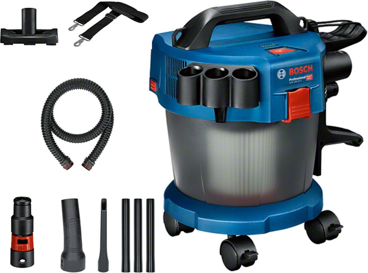 De Bosch Professional GAS 18 V-10L Accu Bouwstofzuiger 10L zonder Accu en Lader in één oogopslag