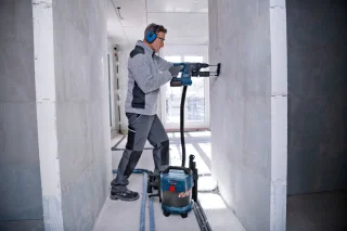 Bosch Professional GAS 18 V-10L Accu Bouwstofzuiger 10L zonder Accu en Lader