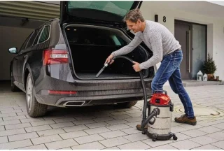 Bouwstofzuiger Professioneel Droogzuiger Combizuigmond