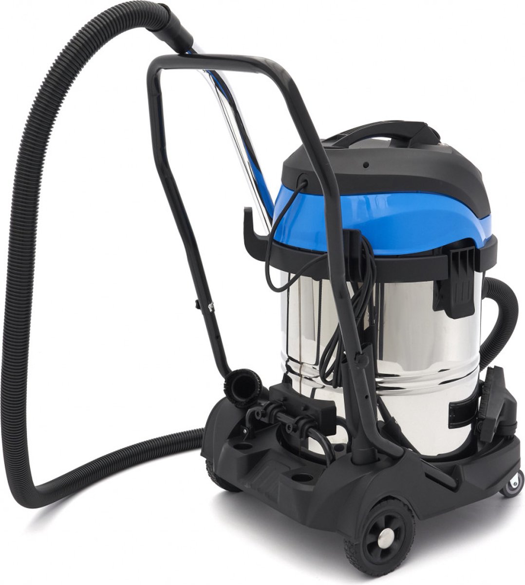 Bouwstofzuiger RVS 60L 2400W 2-motoren
