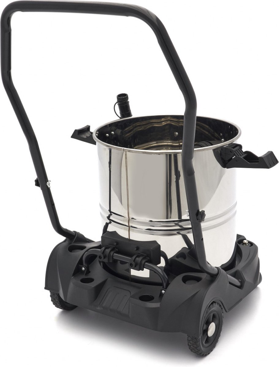 Bouwstofzuiger RVS 60L 2400W 2-motoren