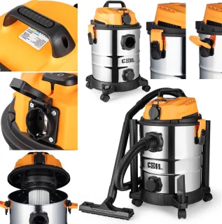 Wat vinden we goed aan de COIL Nat- en Droogzuiger 25L