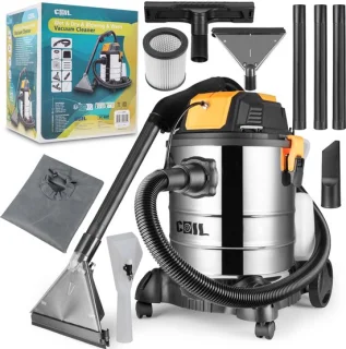 COIL Was- en droogzuiger — complete 4-in-1 reiniging voor huis en auto