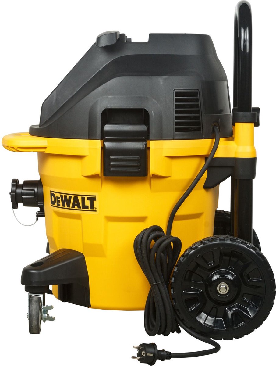 Wat vinden we goed aan de DeWALT DWV902L Nat- en droogzuiger 35L Klasse L