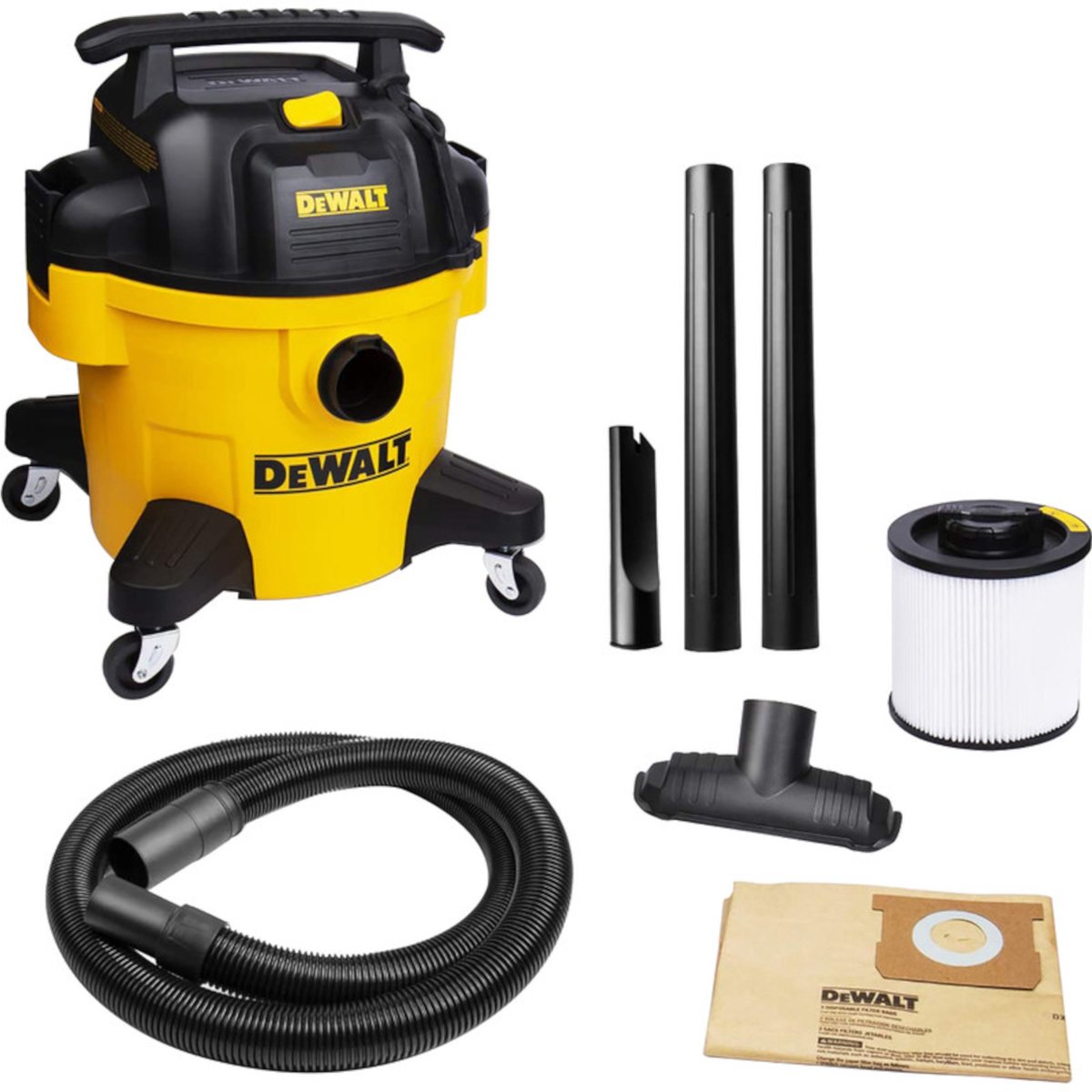 DeWALT DXV20PTA 20L Nat- en Droogstofzuiger 230V