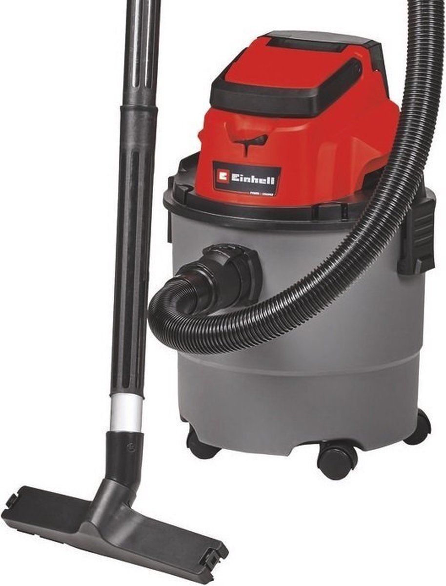 Einhell TC-VC 18/15 Li Solo Accu Nat-/Droogzuiger Power X-Change 18V