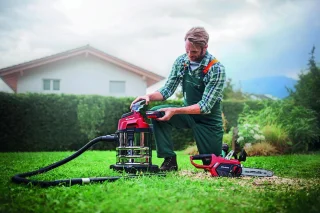 Einhell TC-VC 18/20 Li Solo Nat- en Droogzuiger