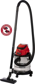 Einhell TC-VC 18/20 Li Solo Nat- en Droogzuiger