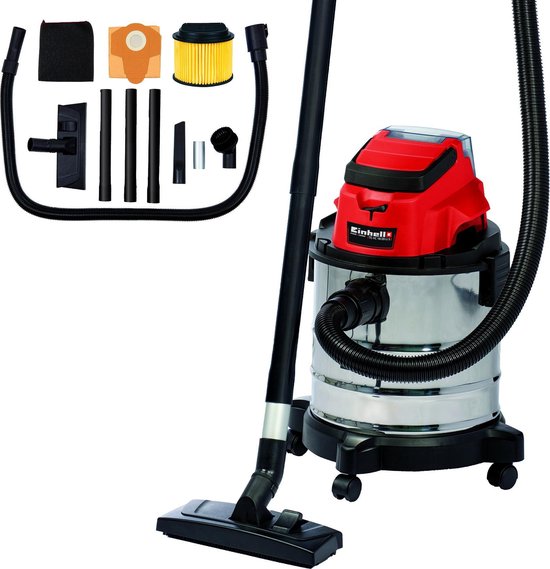 Einhell TC-VC 18/20 Li Solo Nat- en Droogzuiger review