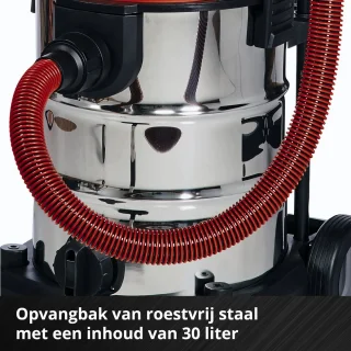 Einhell TE-VC 36/30 Li S Solo Nat-/Droogzuiger Power X-Change